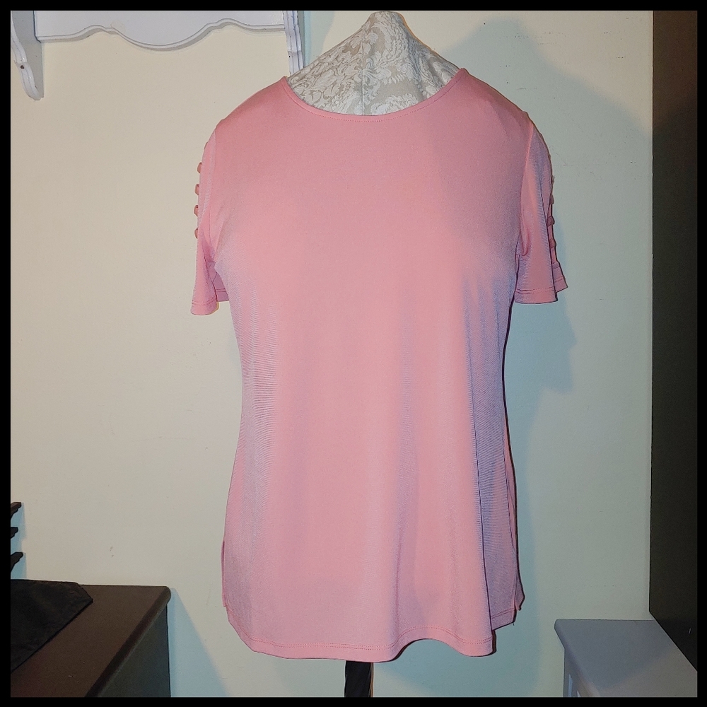 Michael Kors Salmon Lightweight Top